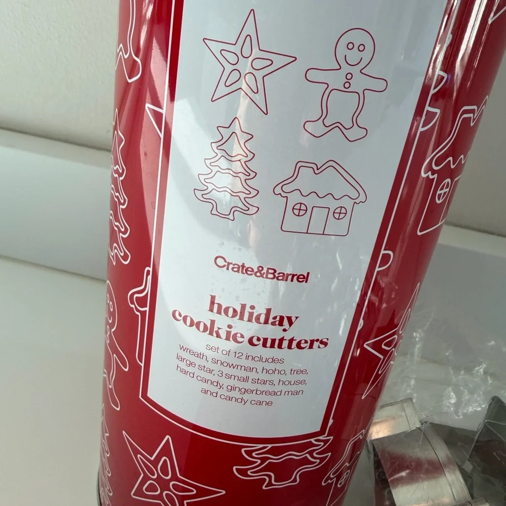 Vintage Crate&Barrel Holiday Cookie Cutters
